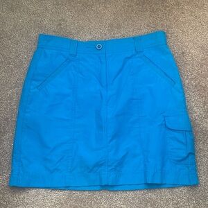 Skort by lands end size 6. Turquoise blue